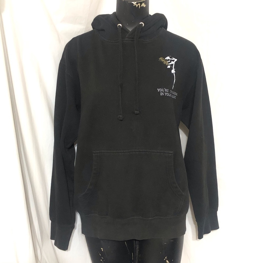 Vintage City Approval ‘Standing In Your Grave’ Black Hoodie